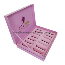 Luxury Custom Logo Printing 6PCS 12PCS 8PCS 14PCS One Set Essential Oil Gift Box Packaging with Cardboard Insert